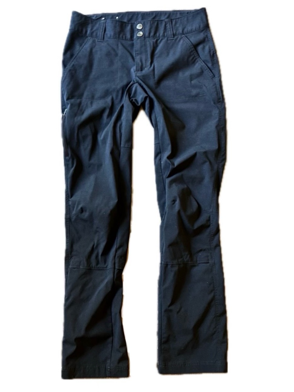 COLUMBIA Omnishield Women’s Black Hiking Utility Pants Size 4 Regular Waterproof